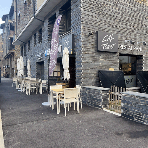 Restaurante de Ordino Cal Tonet en Andorra