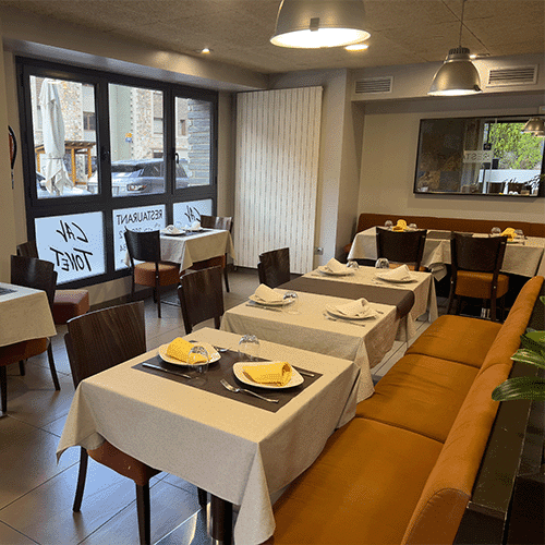 Restaurante de Ordino Cal Tonet en Andorra