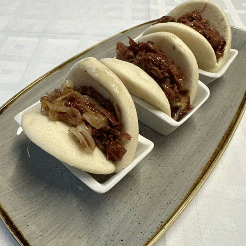 Baos con Carne Andorrana - Cal Tonet